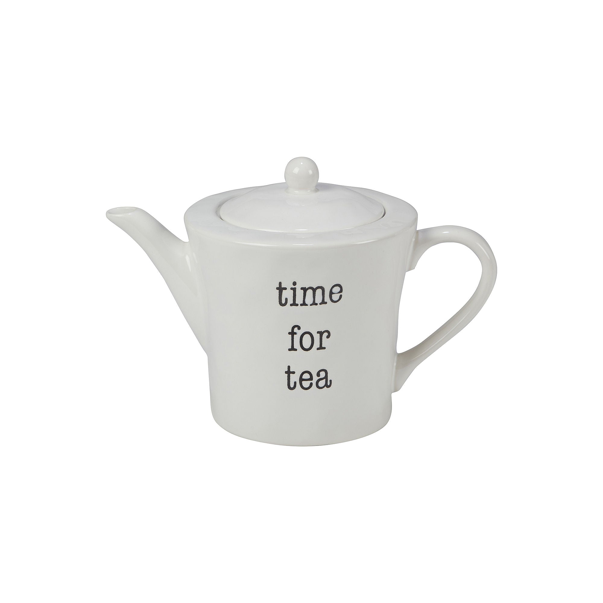 Certified International Just Words Earthenware Teapot 37138 - WHITE ONE SIZE