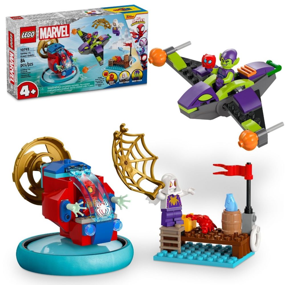 LEGO 6470341 Marvel Spidey vs. Green Goblin Super Hero Toy 10793