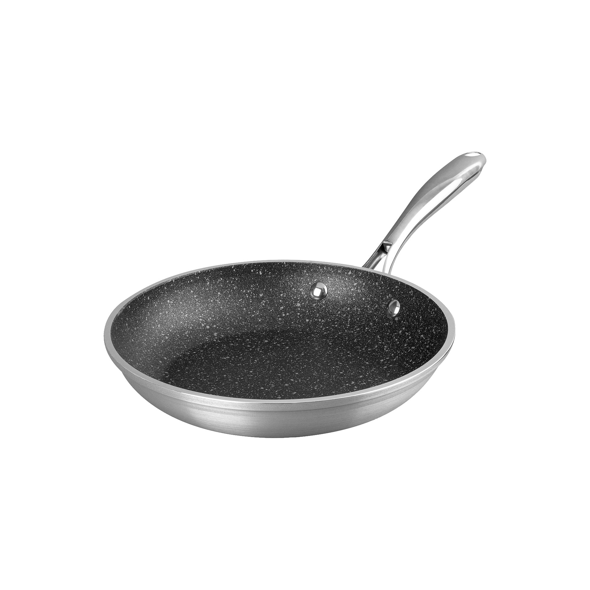 Granitestone Silver 10' Nonstick With Stay Cool Handle Frying Pan - SILVER ONE SIZE