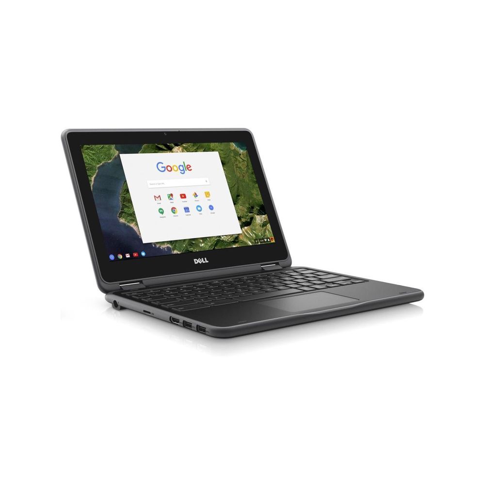 Dell 11-3189 2 IN 1 11.6 Touchscreen Chromebook Intel Celeron N3060 2.48GHz 4GB RAM 32GB eMMC Chrome OS