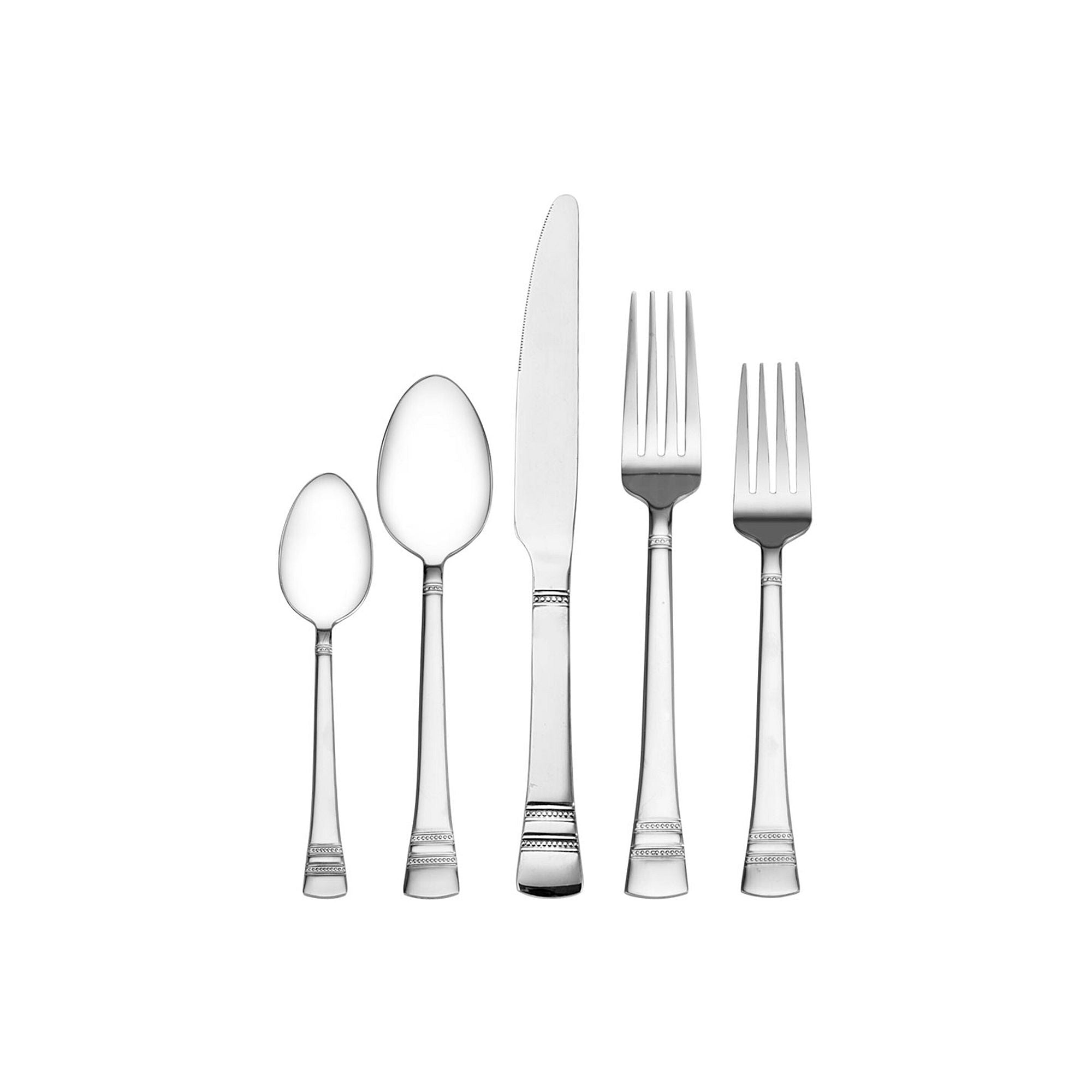 Pfaltzgraff Sapphire Bay 53-Pc. Flatware Set - STAINLESS STEEL ONE SIZE