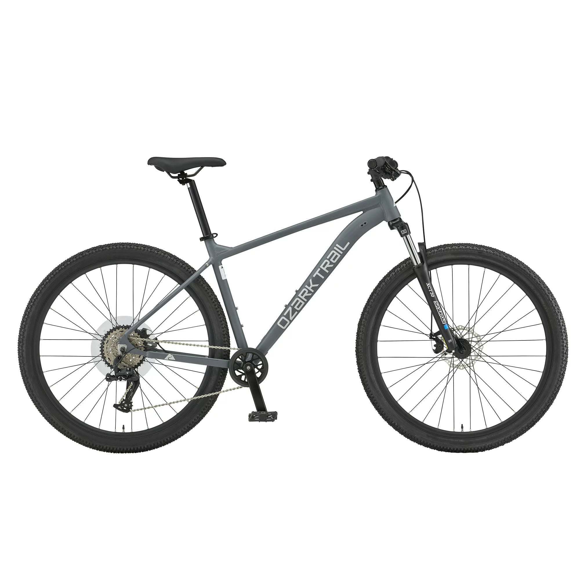 Ozark Trail 29 Ridge Mountain Bike, Large Frame, Gray