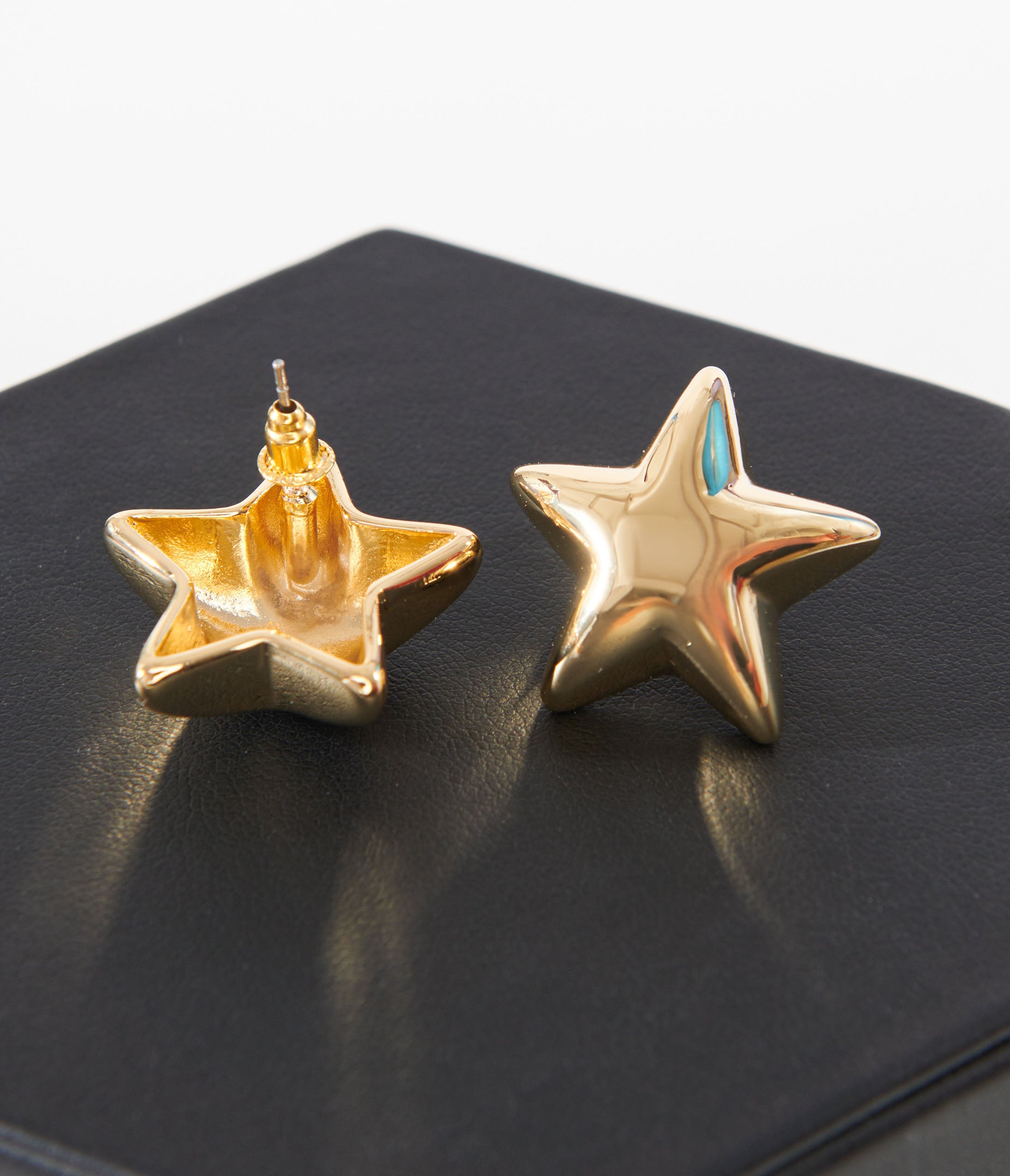 14K Gold Dipped Star Stud Earrings