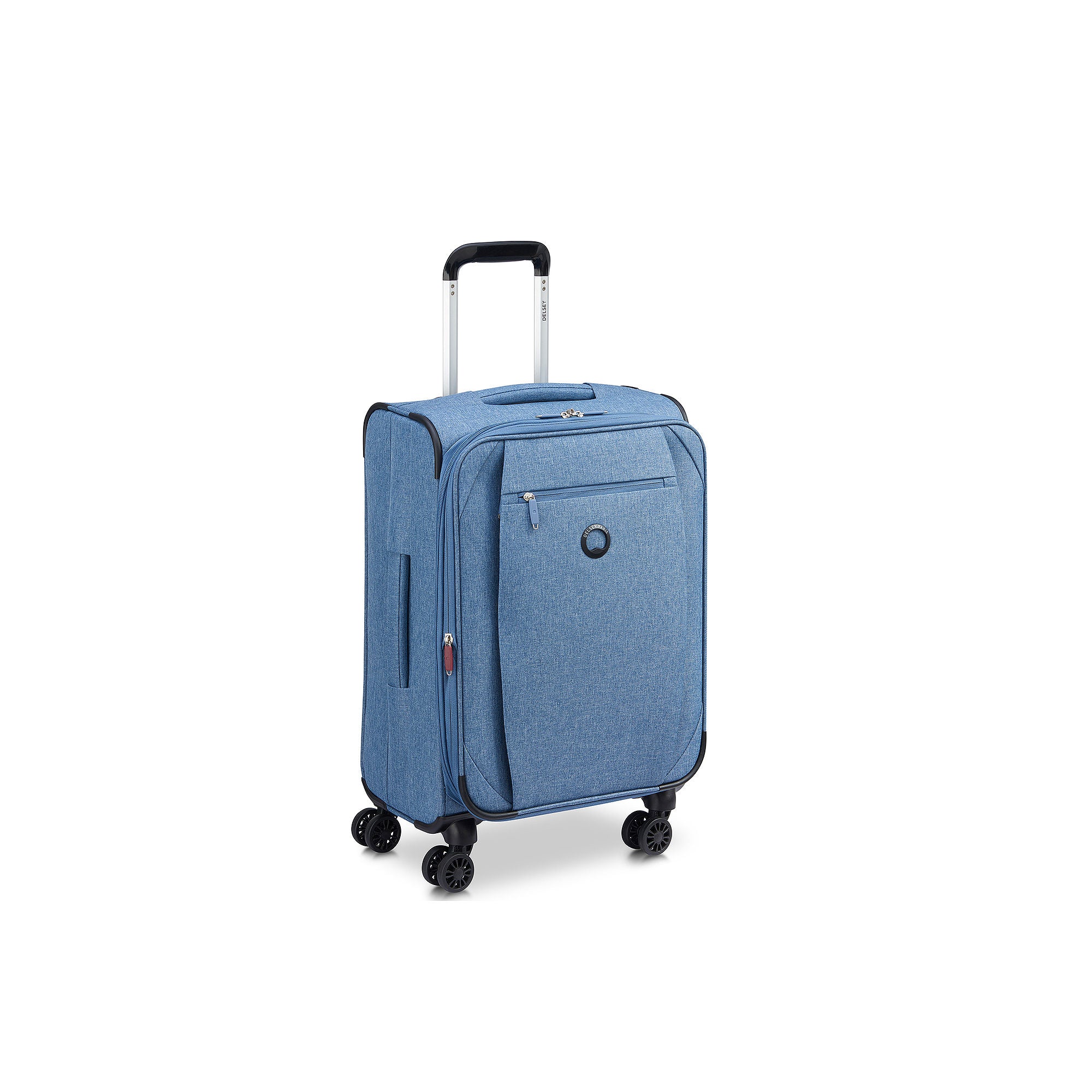 Delsey Paris Rami 21 Softside Expandable Spinner Luggage - HEATHERED BLUE ONE SIZE