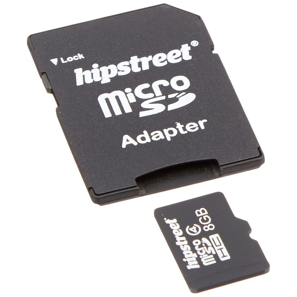 Kobian HS-MICROSD-8GB 8GB Micro SD Card With SD Adapter