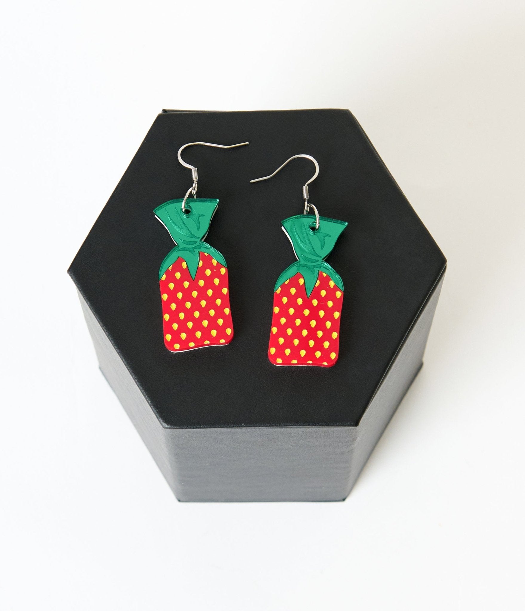 Strawberry Candy Earrings