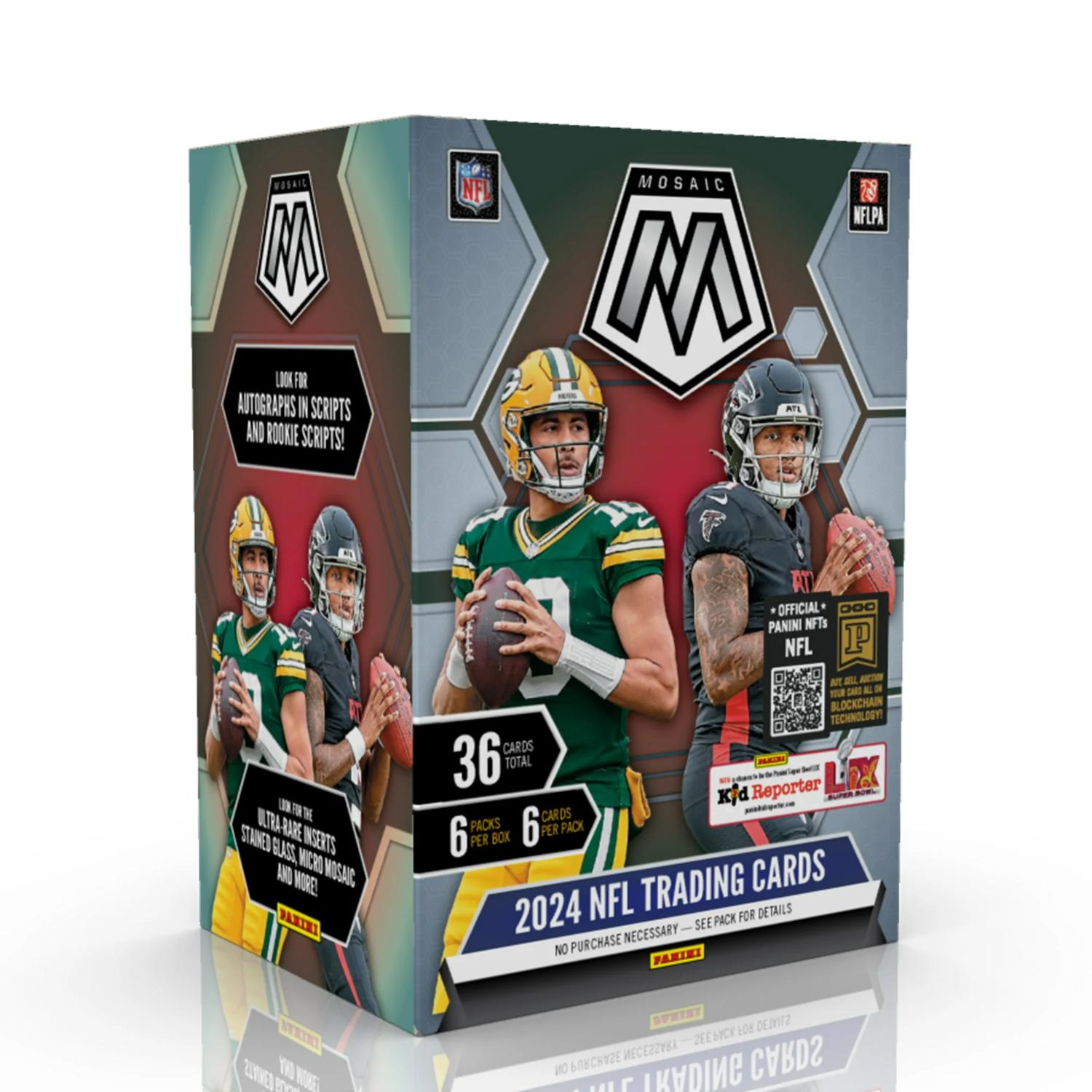 Panini 2024 NFL Mosaic Football Trading Cards Blaster Box