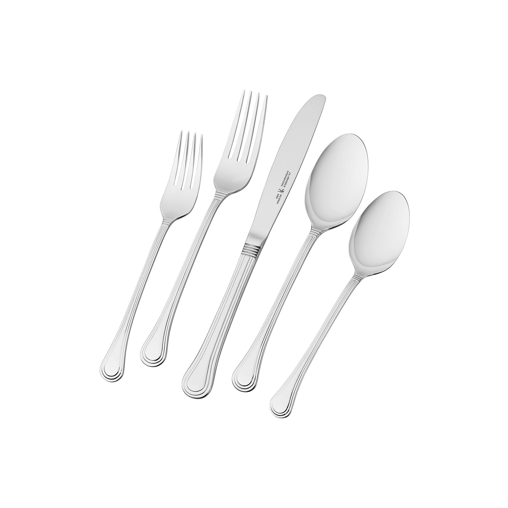 J.A. HENCKELS INTERNATIONAL 65-Piece Astley Flatware Set