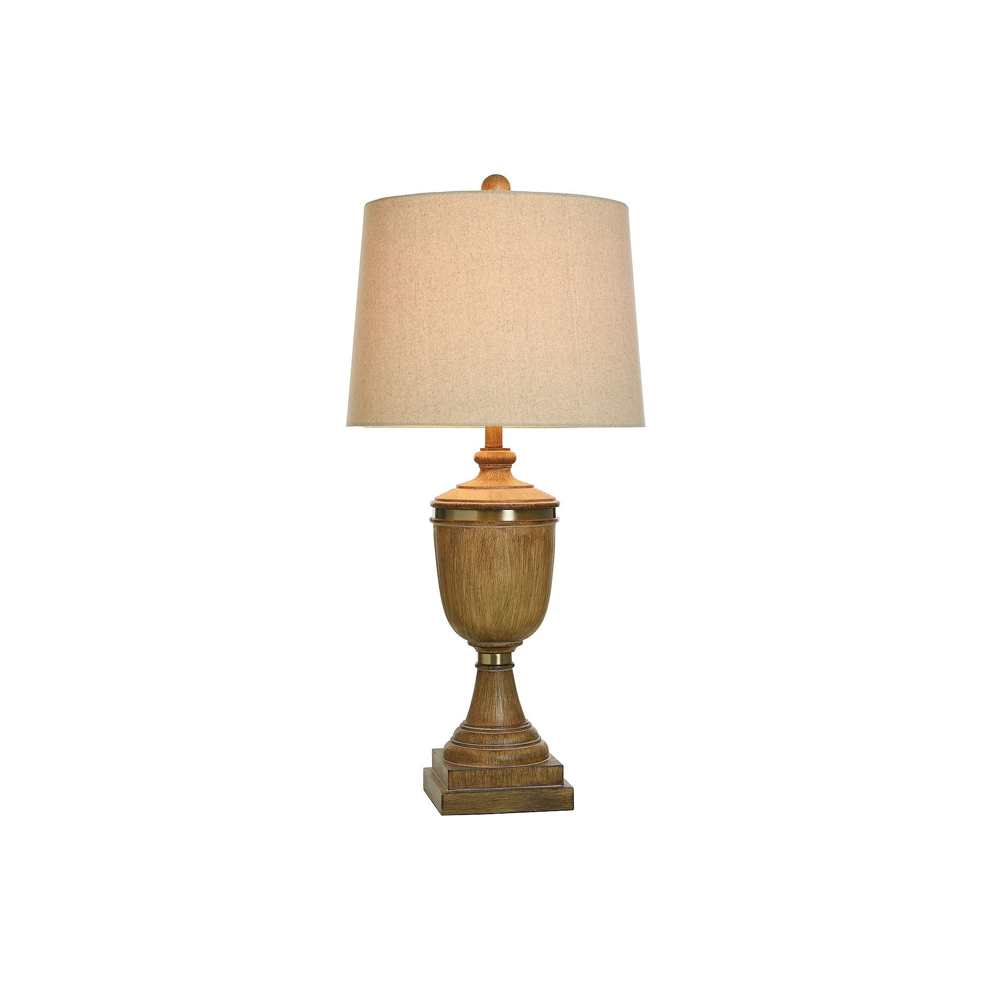 Stylecraft 36 Napoleon Table Lamp - MD BROWN ONE SIZE