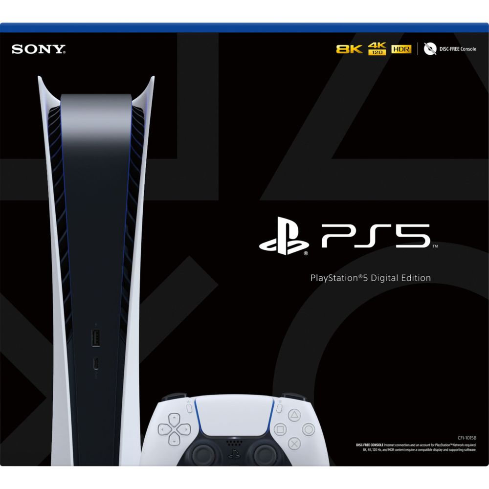 Sony 3006635/3005719 PlayStation 5 Digital Edition Console