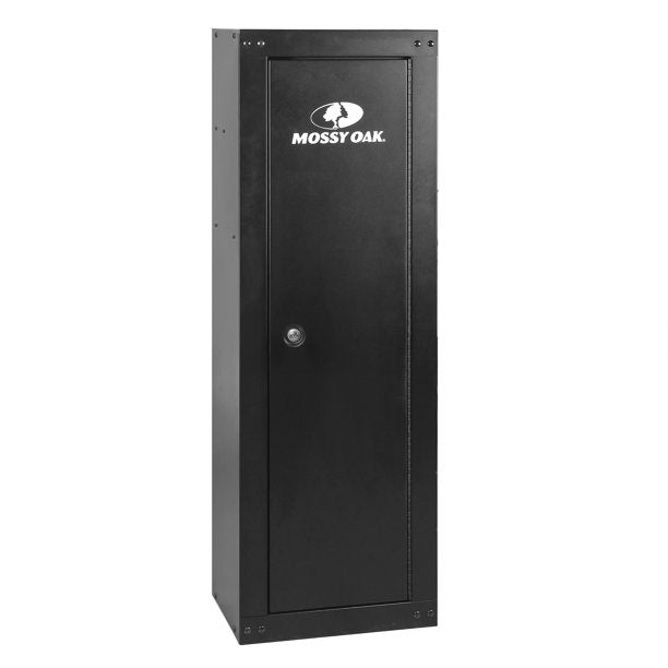 Mossy Oak 42529 8-Gun Ready to Assemble Steel Gun Cabinet 17 in x 11 in Black