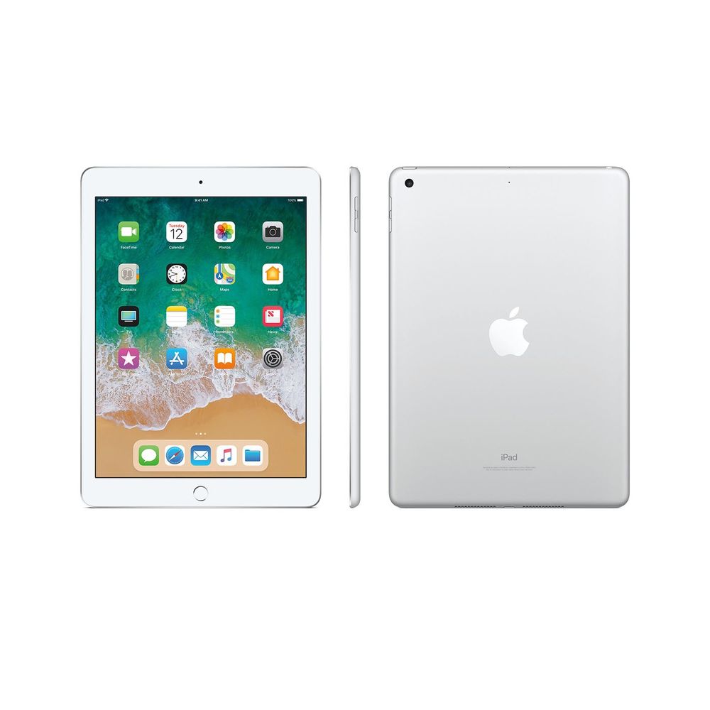 Apple iPad 6th Gen 32GB Silver Wi-Fi MR7G2LL/A