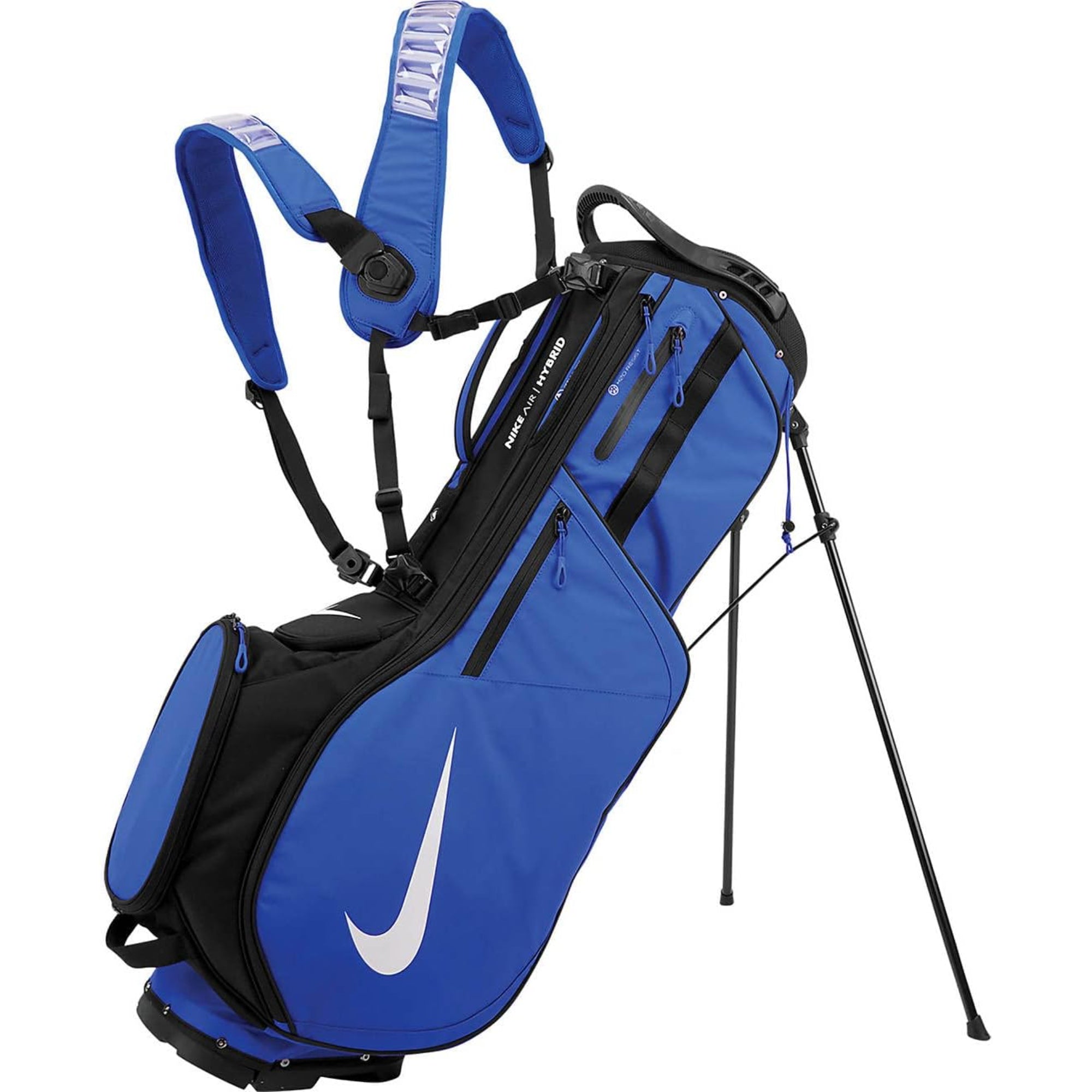 Nike N.100.3478.492.OS Air Hybrid 2 Standing Golf Bag (Roayl/Black)