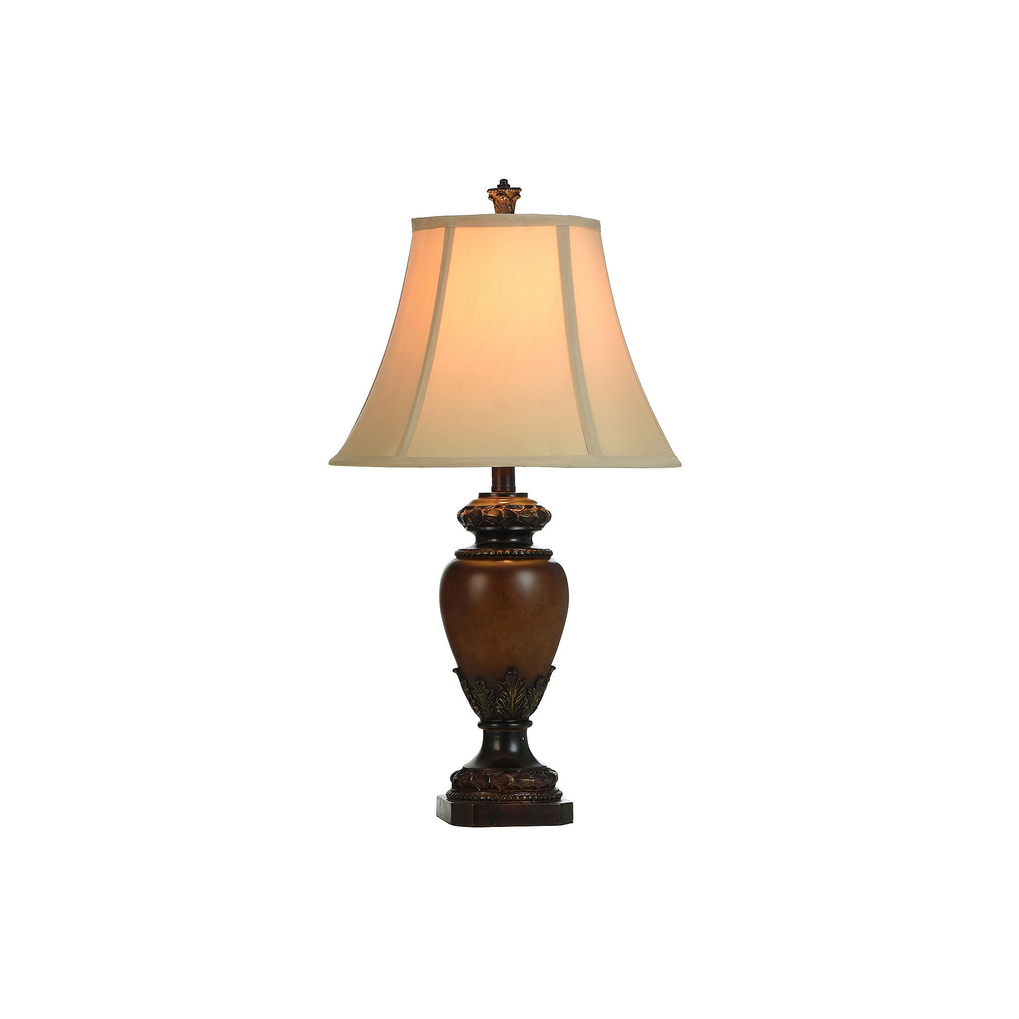 Stylecraft 28.5 Sienna Table Lamp - DK BROWN ONE SIZE