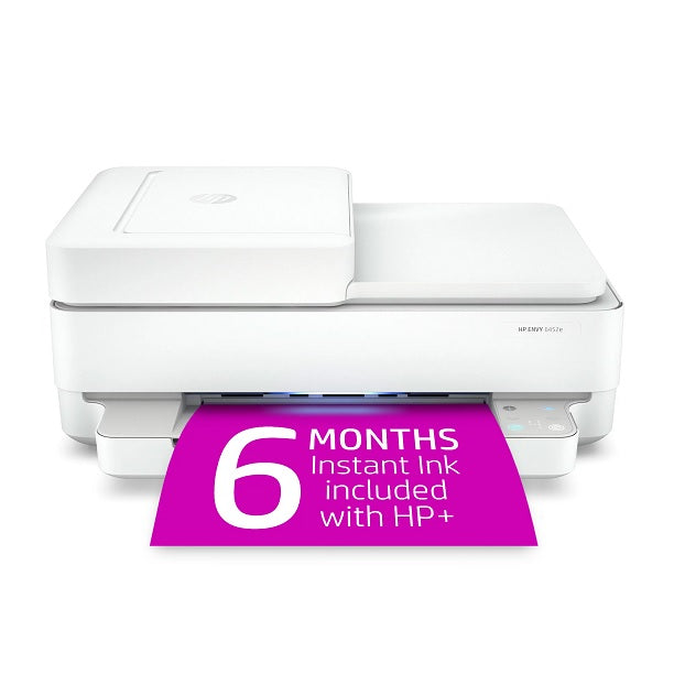 Hewlett-Packard 6452e Envy Wireless All-in-One Color Inkjet Printer - White