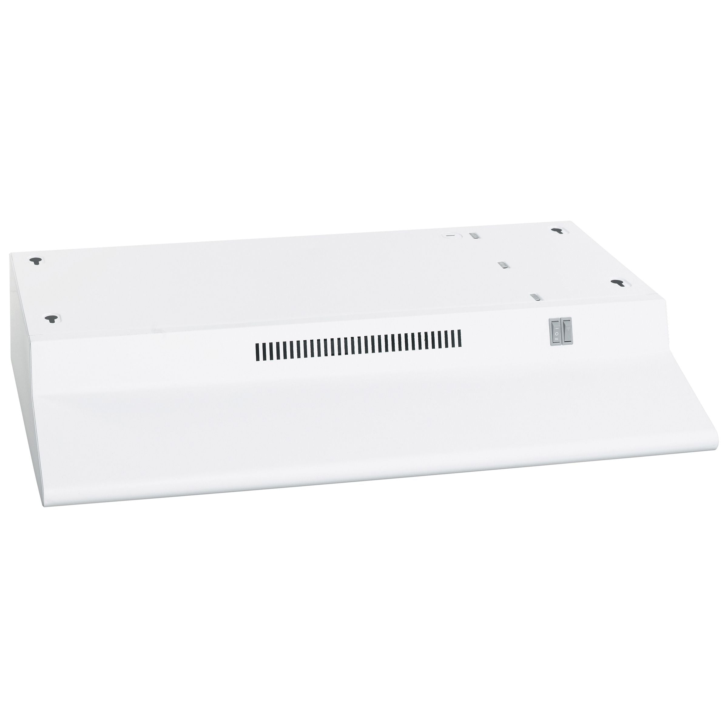 GE 30 in. Non-Vented Range Hood in White-JN327HWW