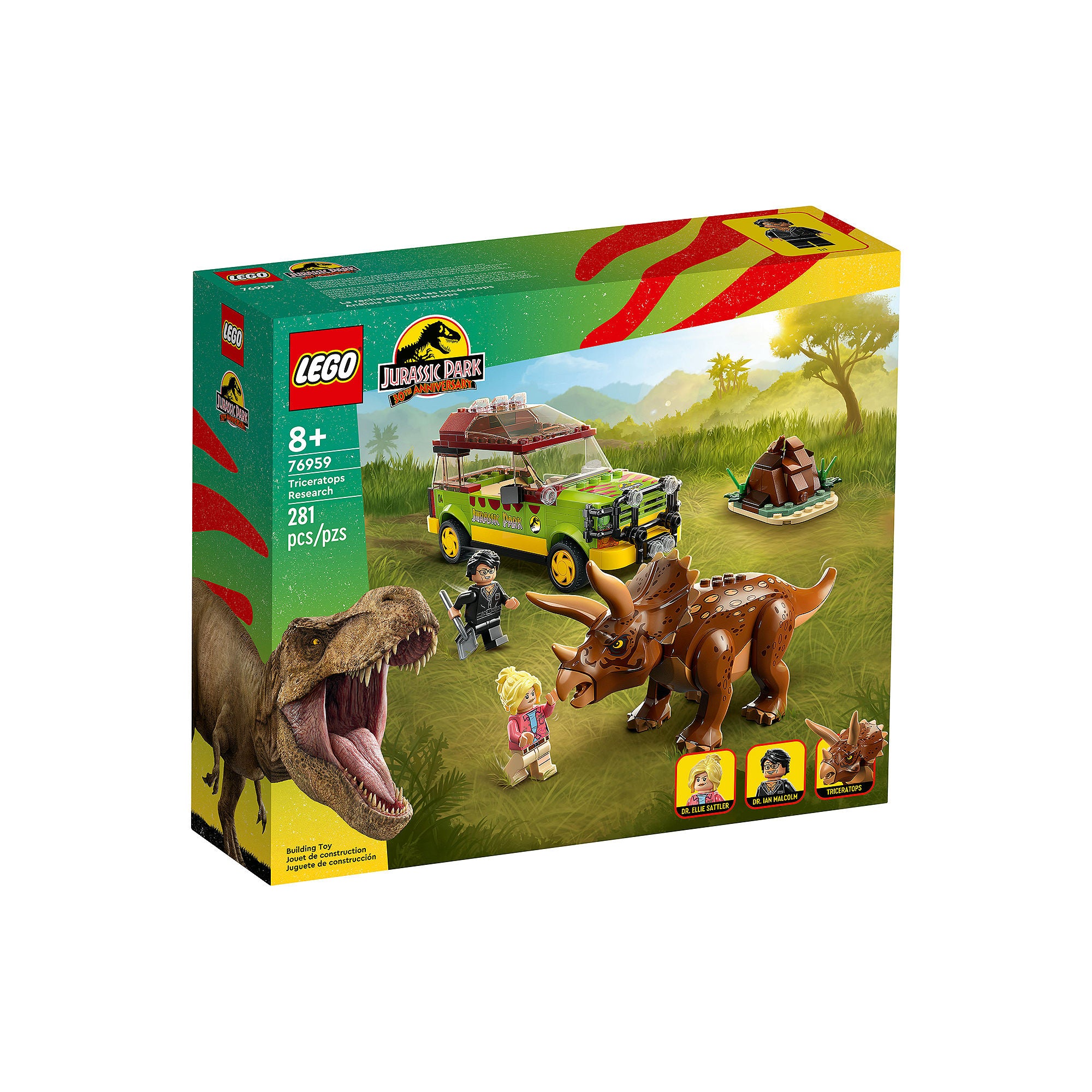 LEGO 6427971 Jurassic Park Triceratops Research 76959