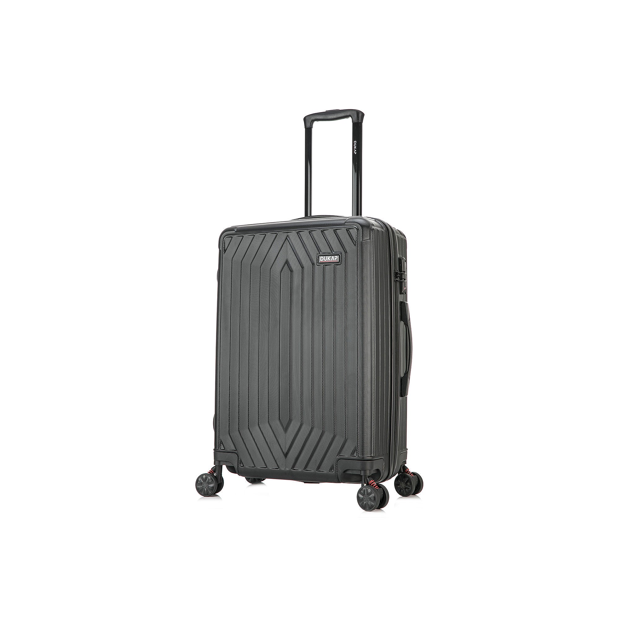 Dukap Stratos 24 Hardside Lightweight Luggage - BLACK ONE SIZE