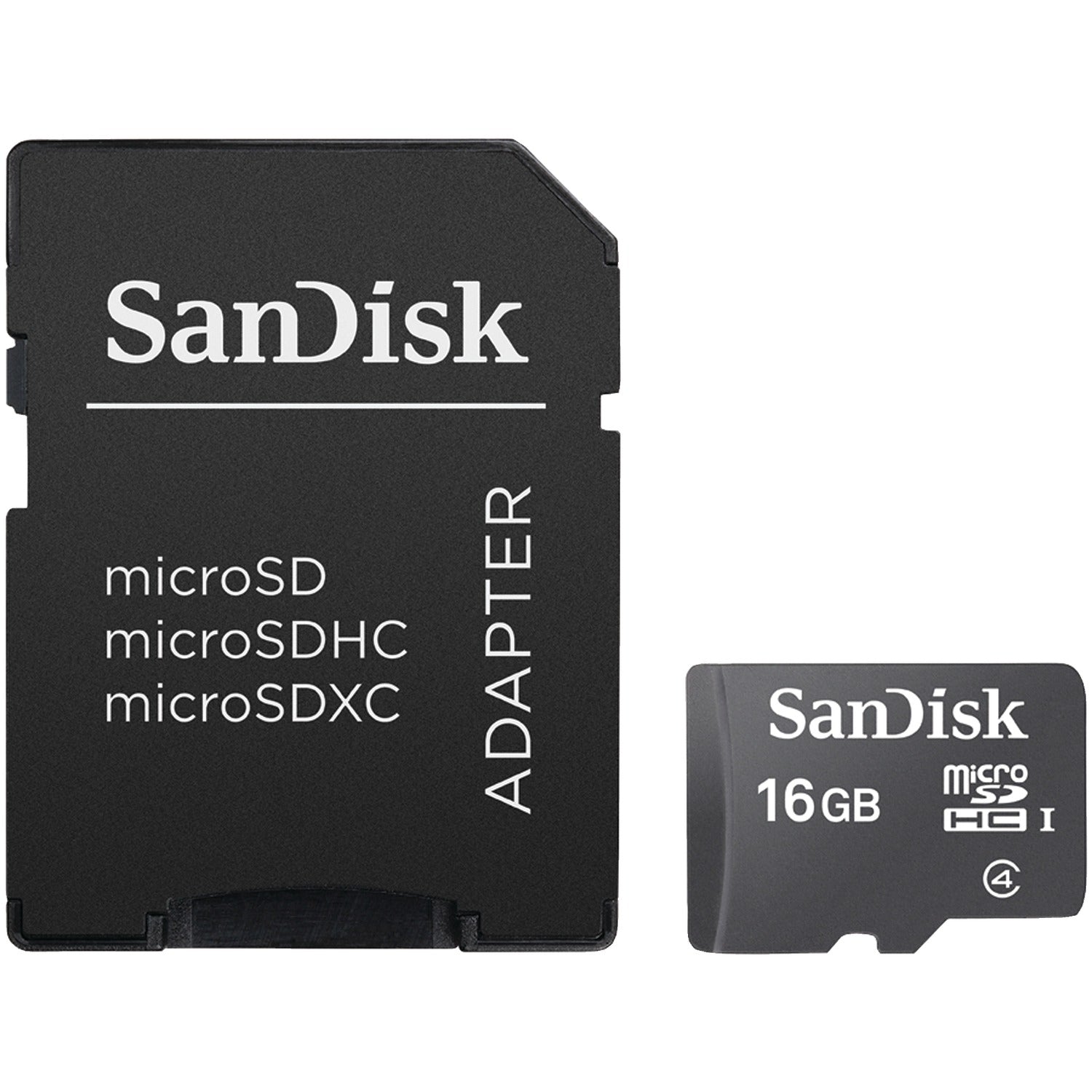 Sandisk SDSDQ-16384-A11M 16GB MicroSDHC Card