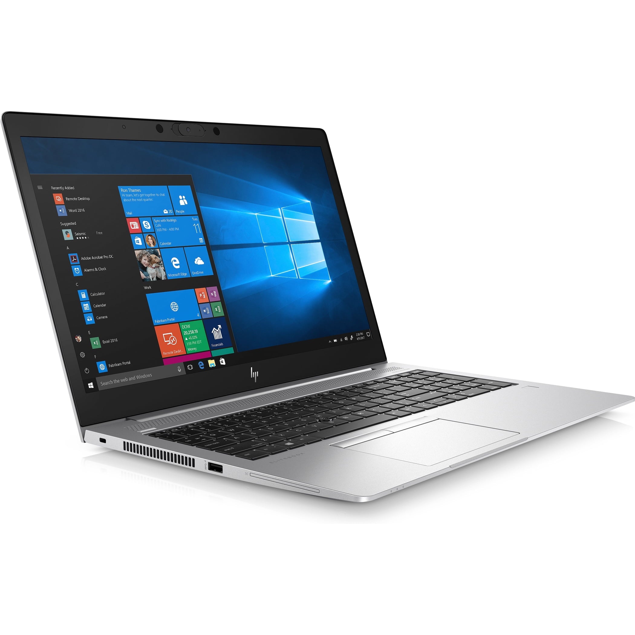 HP 8RF13US EliteBook 15.6 FHD i5-8365U 1.9GHz Intel UHD Graphics 620 16GB RAM 512GB SSD Win 10 Pro Silver