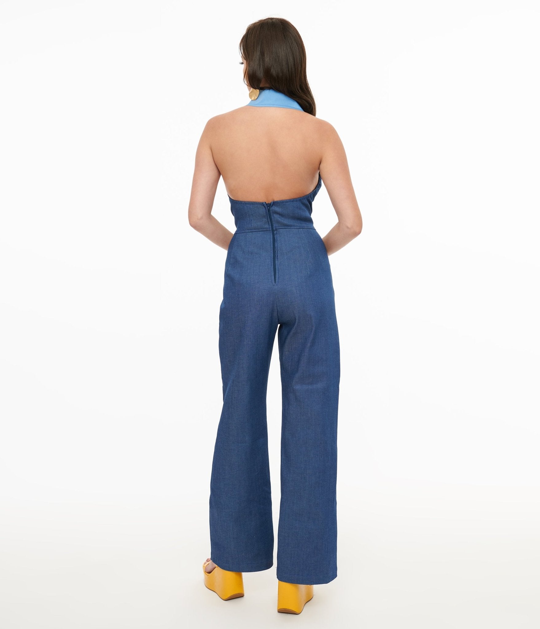 Miracle Eye Blue Denim Cecilia Jumpsuit