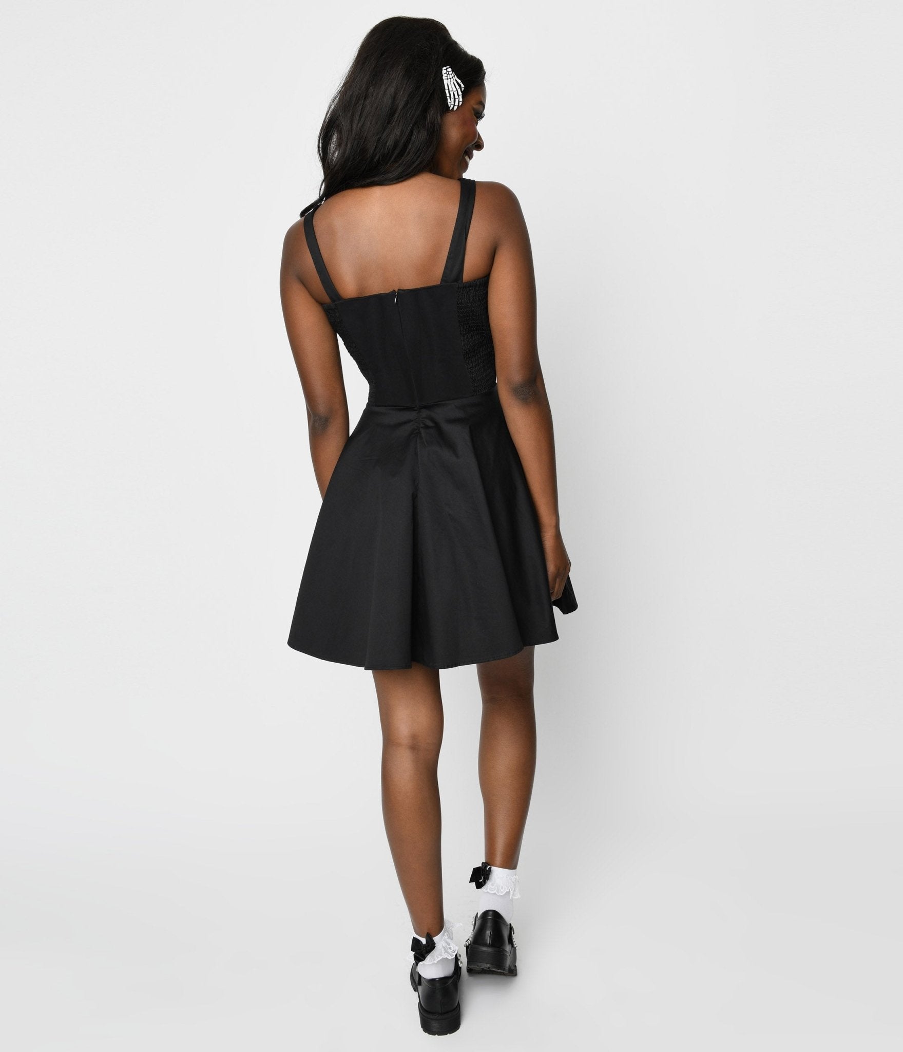 Black Eye Me Fit & Flare Dress