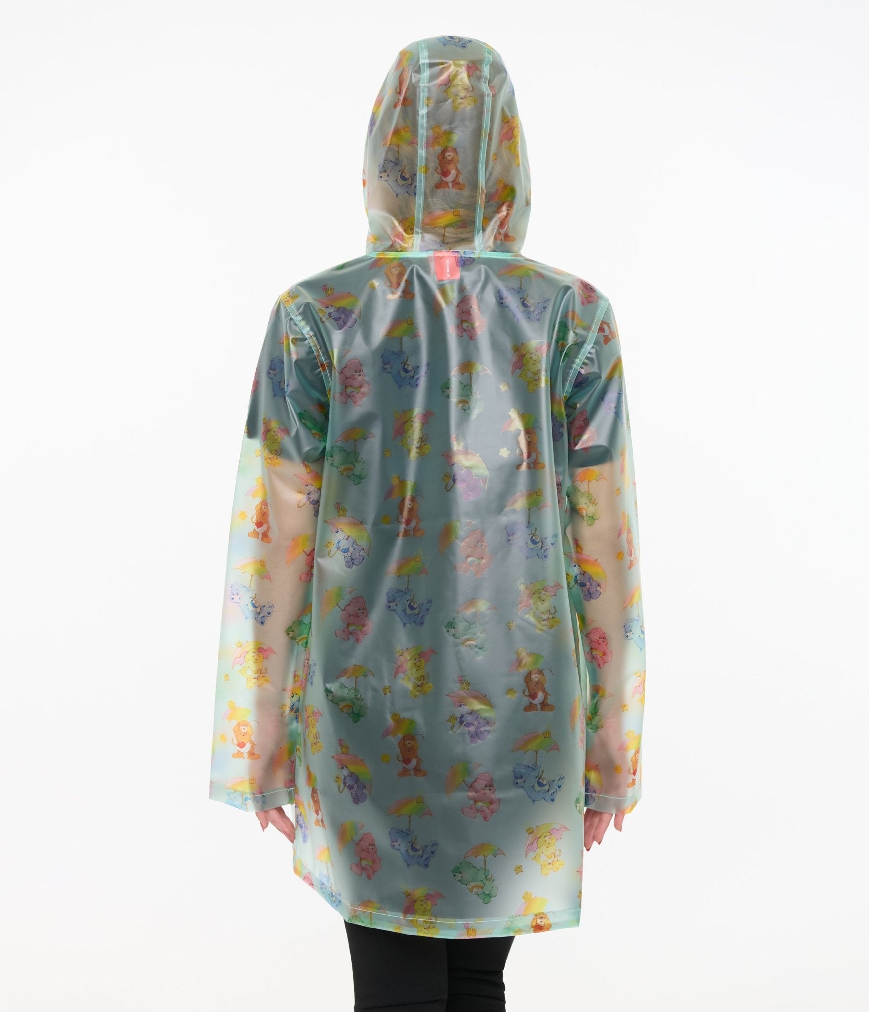 Cakeworthy Turquoise Care Bears Rain Jacket